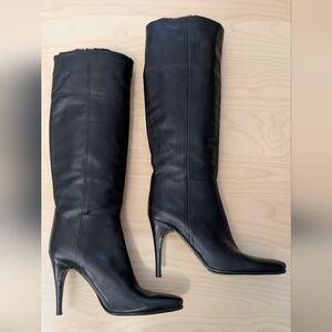 ARNOLD CHURGIN Leather High Boots